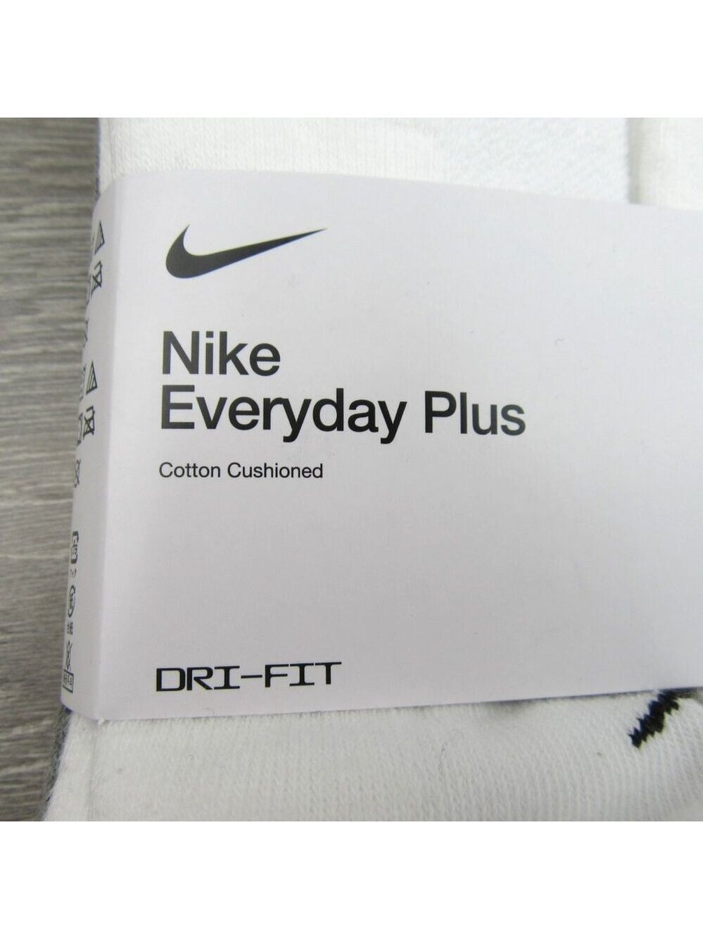 Nike Everyday Plus No Show Socks MultiColor 6 Pack Mens Size 8-12 NEW - Picture 3 of 13